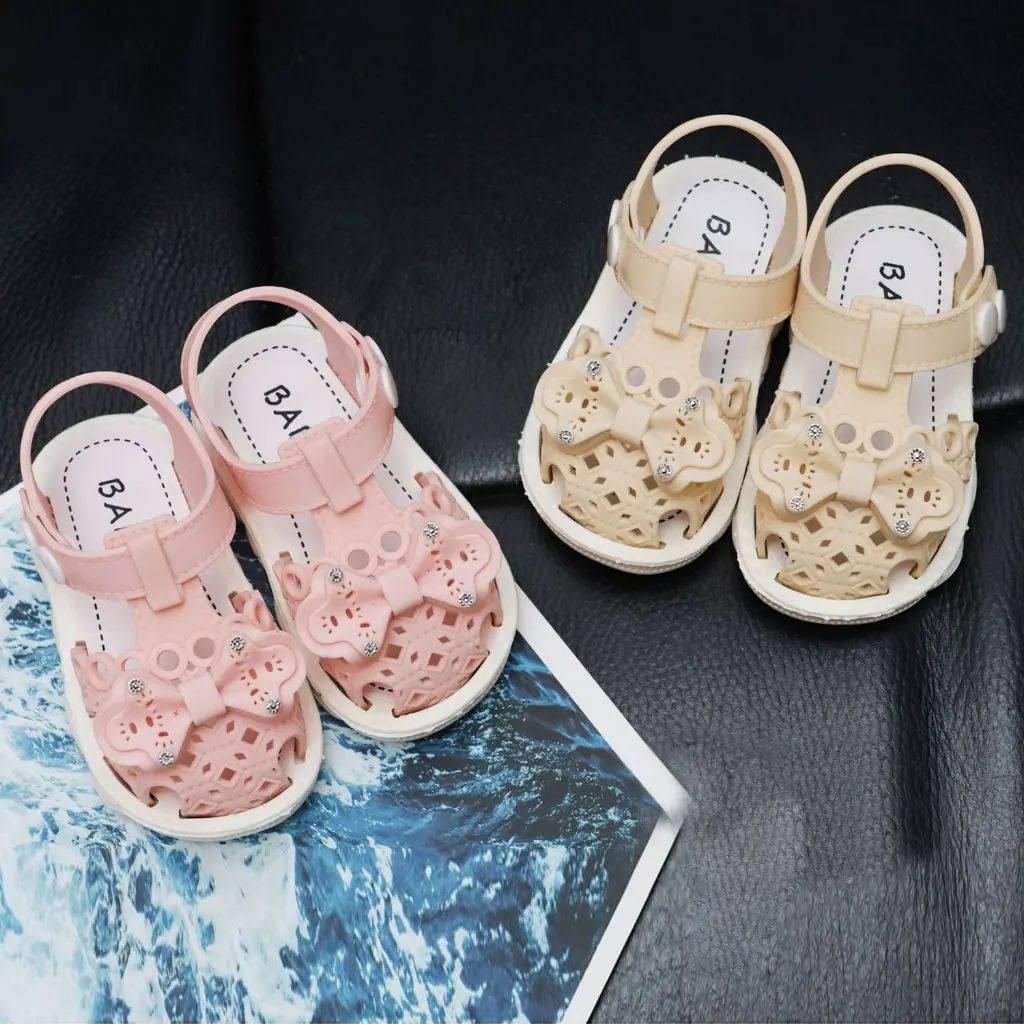 ACCBAYI SA078 Sandal Flat PITA Anak Perempuan Lucu Lembut Termurah Kekinian Sendal Casual