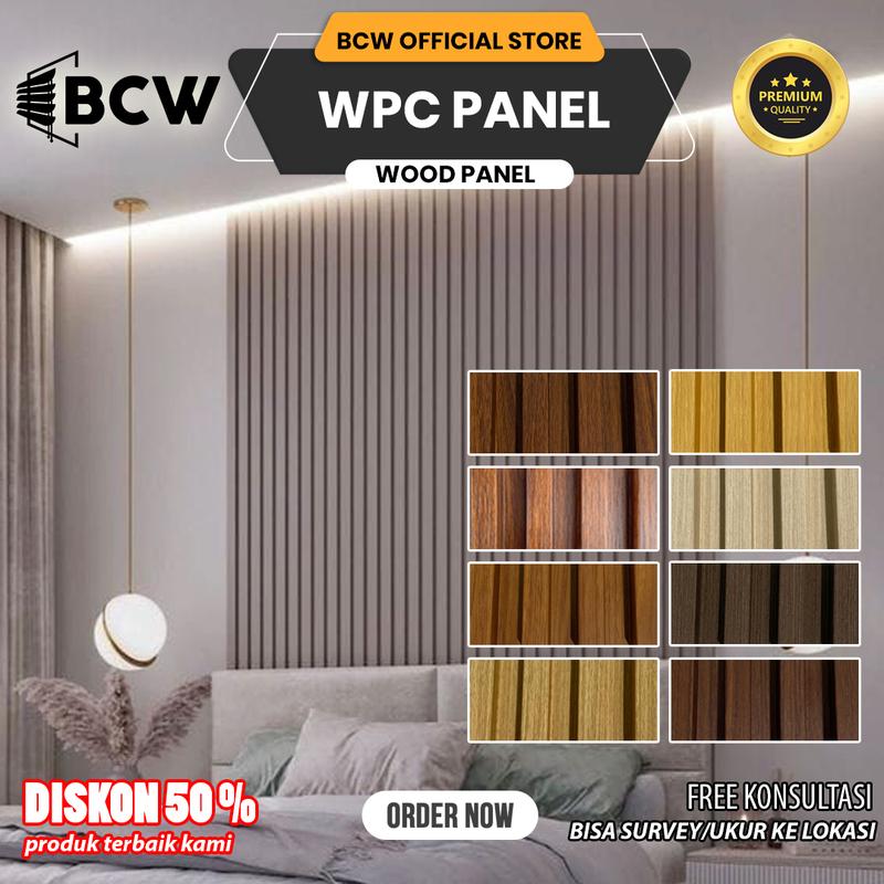 BCW - Wood Panel WPC Dinding Motive Kayu - WPC Wall Panel 2