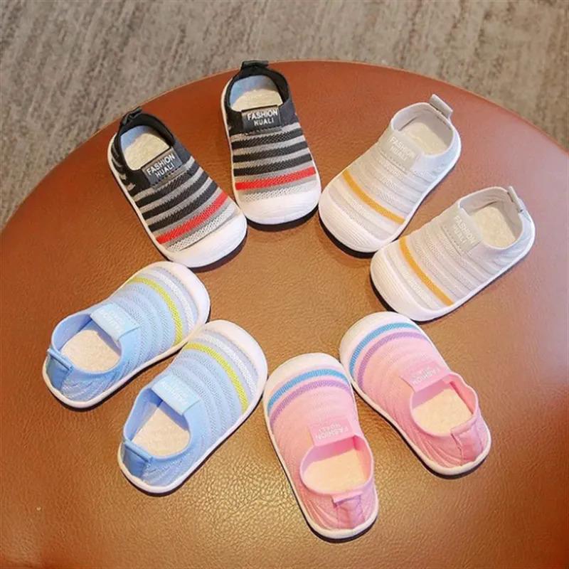 Product Introduction of Anti-skid toddler shoes, comfortable for kids and babies, for girls and boys, solid color, fashion, breathable mesh shoes, soft soles, lightweight shoes, shoes socks, for 0-2 years soft sole shoes 11
