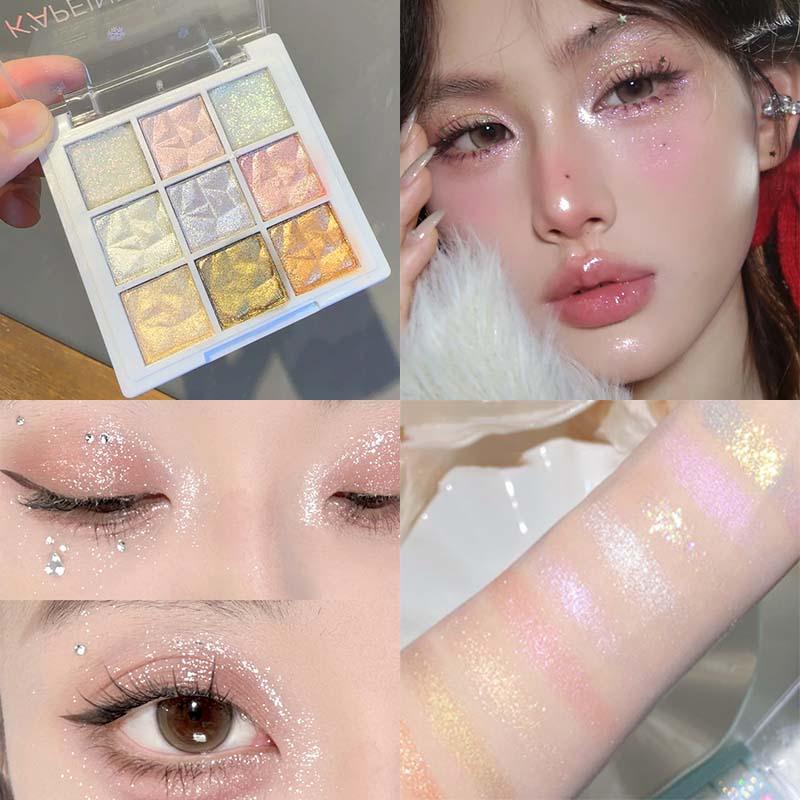 Product Introduction of Bảng Phấn Mắt, Bông Tuyết Chín Màu, Trang Điểm Ánh Ngọc Trai 7