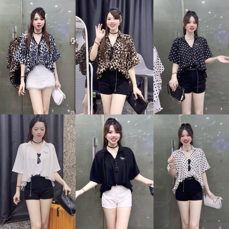 Áo somi nữ Tay Lỡ phom rộng hottrend