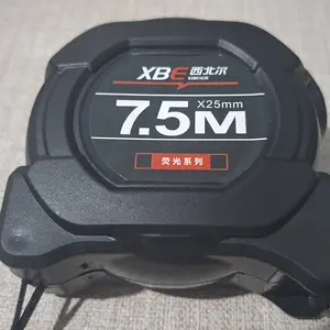 Measuring Tape 7.5meter Fluorescerous meteran neon anti karat  Auto Lock Meter Tape Measuring Tool