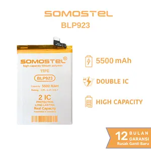 Somostel - BLP923 Compatible With A57 4G 2022/A57 5G/A57S/A77 5G/A77S/A78 5G/A97 5G/Realme C51 Batre Batrai Baterai