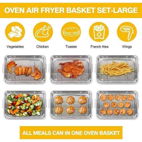 Peniris Minyak Cooper Crisper Tray/ Oven Tray/ Cooling Rack / Baking Tray Stainless 6