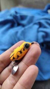 Product Review of Paket umpan pancing casting soft frog 5pcs killer hadmade Ikan Metal from B**n f**g 3