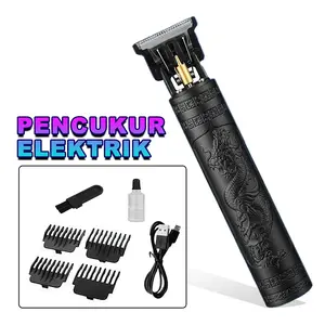 Alat Cukur Rambut Elektrik Mesin Potong Rambut Hair Clipper Alat Potong Rambut Tanpa Kabel Terbaru -TX-3