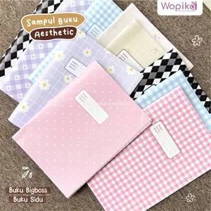 SAMPUL BUKU TULIS AESTHETIC | untuk buku tulis sidu dan bigboss Paper
