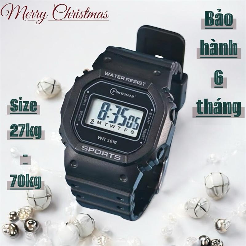  Đồng hồ trẻ em chính hãng Mingrui ,chống nước tôtz  đi bơi,đj tắm  dành cho bé từ 30kg trở lên  bảo hành 6 tháng và tặng kèm hộp  B12  