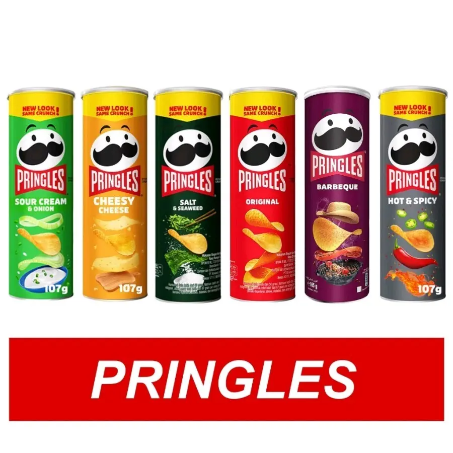 Pringles Potato Chips Keripik Kentang Pringles - Keripik Pringles