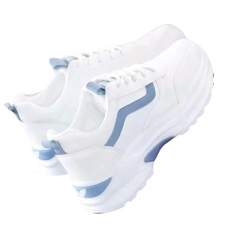 Sepatu Sneakers Wanita Coek Terbaru 2024 BR18 - Korean Style Casual Canvas Karet Kasual Shoe Hitam Putih - Sport, Cewek Sport Cewek Olahraga 0