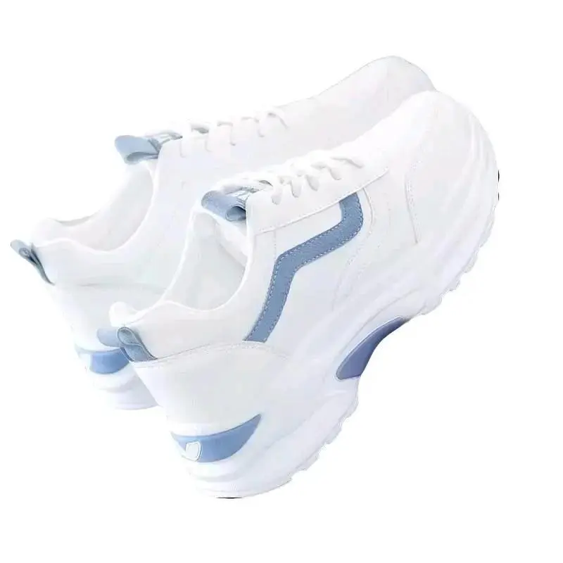 Sepatu Sneakers Wanita Coek Terbaru 2024 BR18 - Korean Style Casual Canvas Karet Kasual Shoe Hitam Putih - Sport, Cewek Sport Cewek Olahraga 0