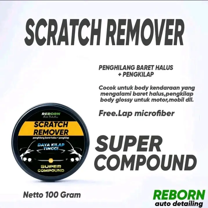 [Best product]Reborn Scratch remover super compound