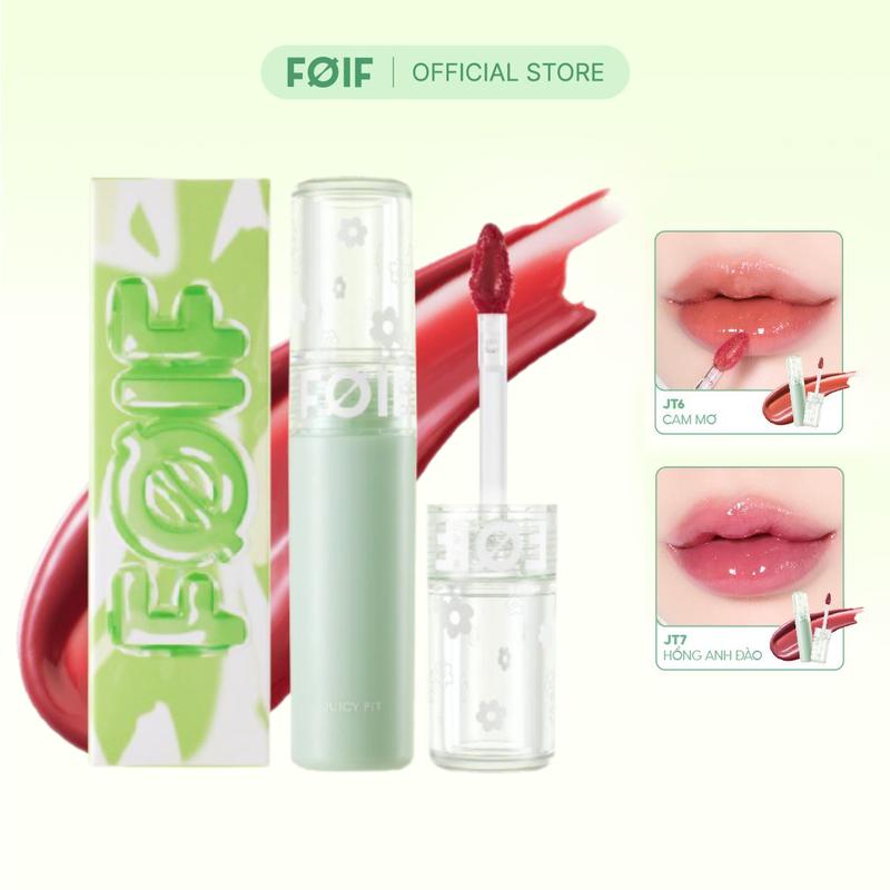 [DATE] Son Tint Bóng Thuần Chay, Ẩm Mọng, Bền Màu FOIF Juicy Fit Tint 3g (date 5/2027)