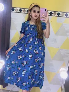 Daster Smoke / Daster Kerut dada / Rayon premium