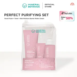 Mineral Botanica Perfect Purifying Bundling Set (New - 3 Variant) set perawatan Wajah