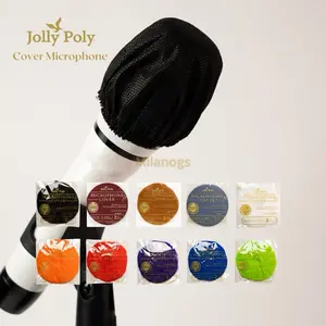 Cover Mic Jolly Poly 50pcs/ Sarung Mic / Cover Microphone Milanogs.id Mikrofon Wireless