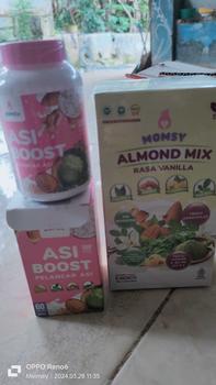 Product Review of MOMSY BUY 1 GET 1, ASI Booster 60 Kapsul X ALMOND MIX VANILLA 6 Sachet from 🌹**y M** 1