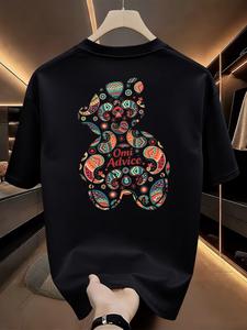 【おみ相談】春夏向け ゆったりシルエット 半袖Tシャツ、コットン100%、ラウンドネック、カジュアルなストリート風、ユニセックスカップルウェア、高品質トップス