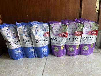 Product Review of [Special Creator] Biore 800ml Pouch Refill Sixpack - Sabun Mandi Cair from W**a M** 0