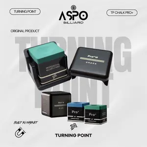 Chalk TP Turning Point Pro || TP Pro TP Pro+ Chalk Kapur Billiard || Professional Billiard Magnetic Chalk Bilyar Billiar Cuk