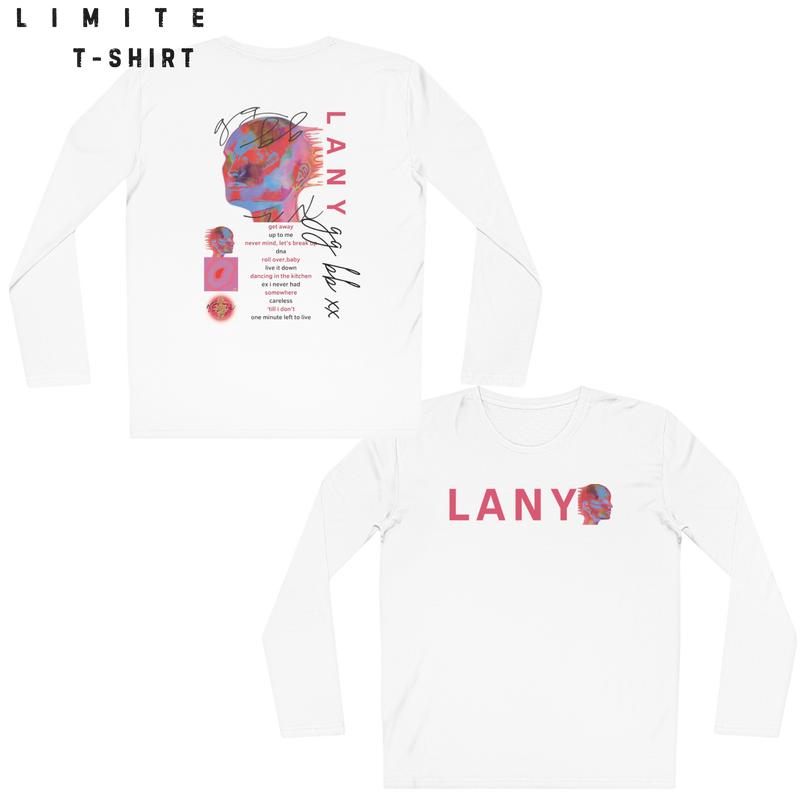 [Lengan Panjang]Kaos LANY gg bb xx Album Tshirt Cotton Combed24s Unisex Adem Nyaman Stylish Unik  Sablon Digital Katun 0