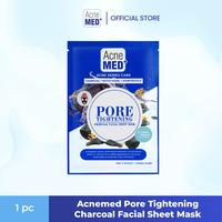 Gambar Acnemed Pore Tightening Charcoal Facial Sheet Mask  Masker Wajah Melembabkan untuk Kulit Berjerawat - 1 pcs dari Surya Dermato Medica Labs Kota Administrasi Jakarta Pusat 1 Tokopedia