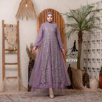 Gambar GAMIS OZIAS TILE OZIAS 07359 LD 120 LD 140 I Gamis Kondangan Wanita I Gamis Fashion Casual 2XL 4XL - Lilac, LD 105 dari Ozias.id Kota Administrasi Jakarta Barat 5 Tokopedia