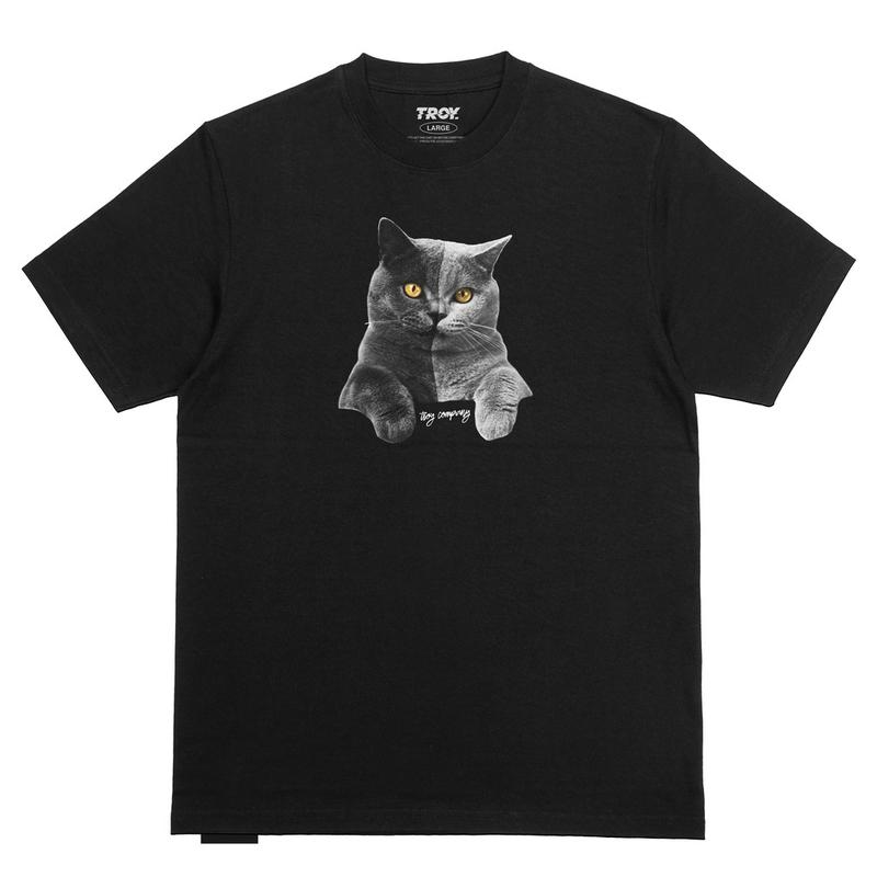 Tshirt Baju Kaos Distro Troy Company Cat Version/ Baju Kaos Distro Pria Wanita 1