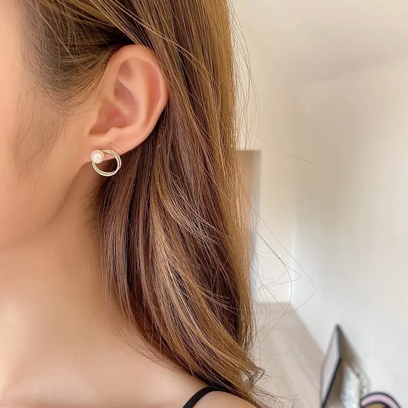 JAJewelry • Abigail Earrings Anting  Wanita Anting Fashion Wanita korean look#06 Perhiasan Anting Permata Satu Anting Daily Simple Gift Elegan