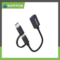 Gambar OTG HIPPO 2 IN 1 DD-01 USB A TO MICRO & TYPE C dari Hippo Official Yogyakarta Kota Yogyakarta 1 Tokopedia