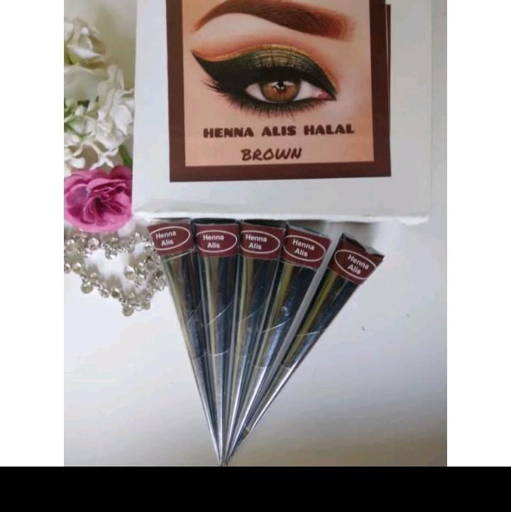 HENNA ALIS HALAL //SULAM ALIS/EYEBROW HALAL Gel 3