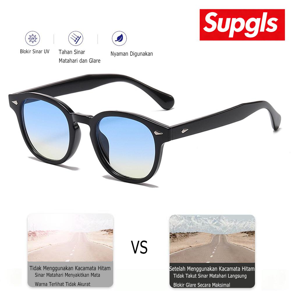 [Supgls] Kacamata Wanita Pria Optik Antiradiasi Dengan Fashion Sunglasses Eyewear Kacamata Pelindung UV400 Frame Korea Style Kacamata Fashion