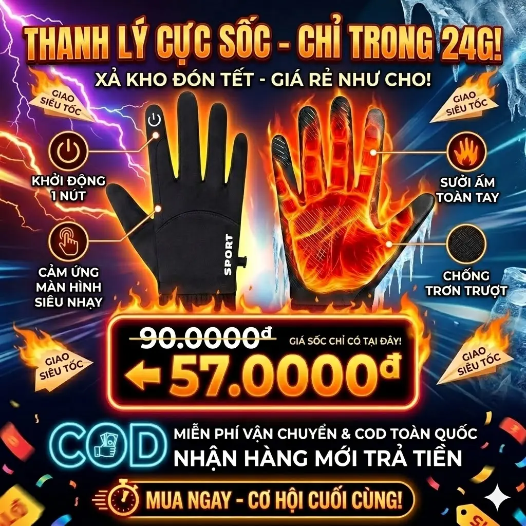 1 Đôi Găng Tay Đạp Xe Thể Thao Ngoài Trời Mùa Đông Dày Ấm Bằng Vải Nhung Cotton Một Kích Cỡ Màn Hình Cảm Ứng Chống Trượt Cho Nam Và Nữ