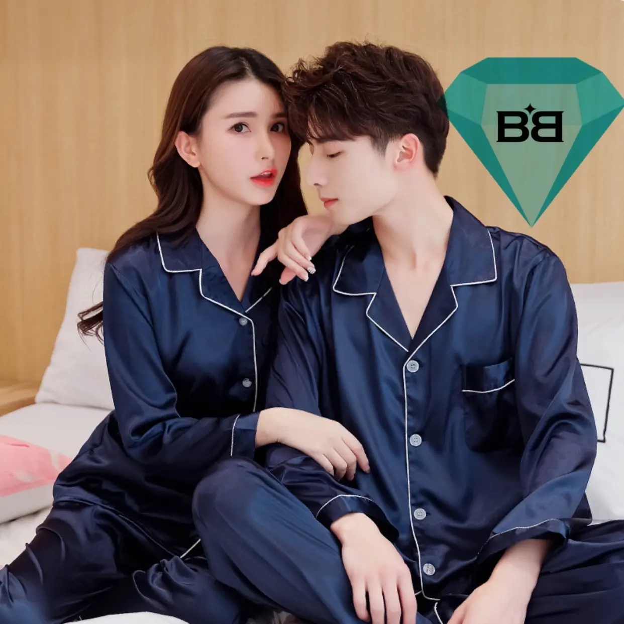 Paket piyama couple panjang (pp)