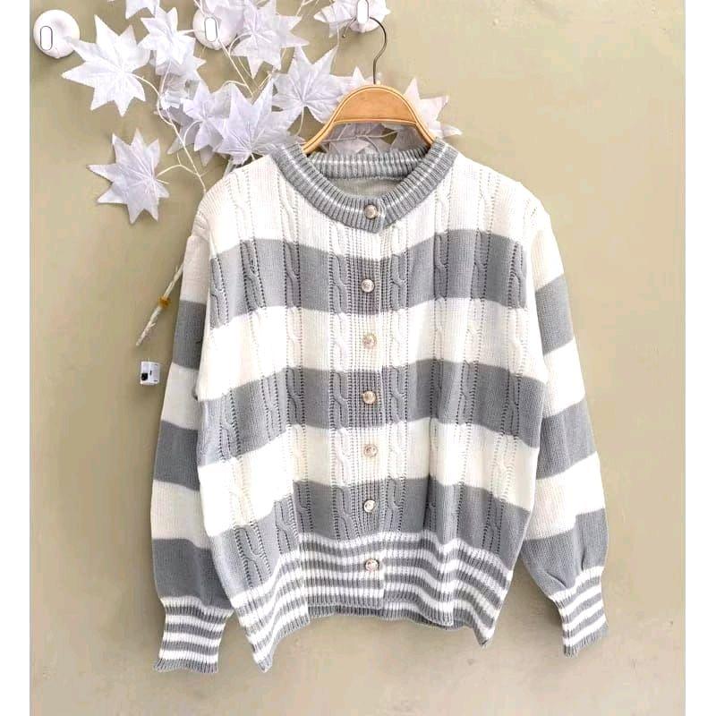 cardi gan rajut import | outer rajut korean style Cardigan 4