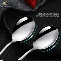 Gambar [EXCLUSIVE YENNY DI CHINA] TEXANIA Set Sendok Garpu Korea Stainless Steel Tebal Anti Karat Gold - SIlver Isi Total 24pcs Kitchenware - SILVER LENGKAP Isi - 24pcs, Preorder dari Texania house ware store Kab. Tangerang 5 Tokopedia