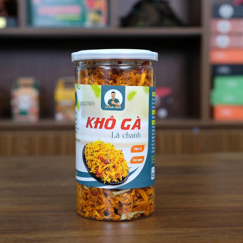 Khô heo cháy tỏi Lê Anh Nuôi hũ 250g