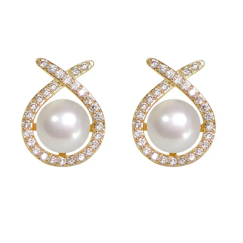 Classic all-in-one fishtail earrings  x0027