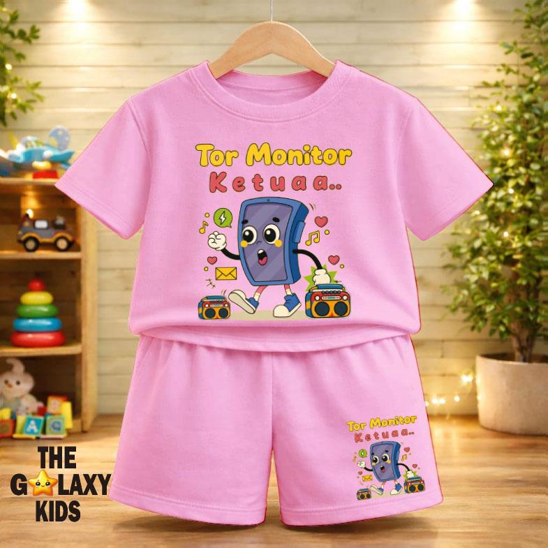 THE GALAXY KIDS-SETELAN ANAK PEREMPUAN TOR MONITOR KETUA VIRAL UNTUK USIA 1-8 TAHUN / SETELAN ANAK PEREMPUAN BAHAN KATUN COMBED / SETELAN KAOS ANAK HARIAN ADEM LEMBUT / SETELAN ANAK KAOS LENGAN PENDEK DAN CELANA PENDEK / SETELAN BAJU ANAK MURAH THE GALAXY KIDS-SETELAN ANAK PEREMPUAN TOR MONITOR KETUA VIRAL UNTUK USIA 1-8 TAHUN / SETELAN ANAK PEREMPUAN BAHAN KATUN COMBED / SETELAN KAOS ANAK HARIAN ADEM LEMBUT / SETELAN ANAK KAOS LENGAN PENDEK DAN CELANA PENDEK / SETELAN BAJU ANAK MURAH