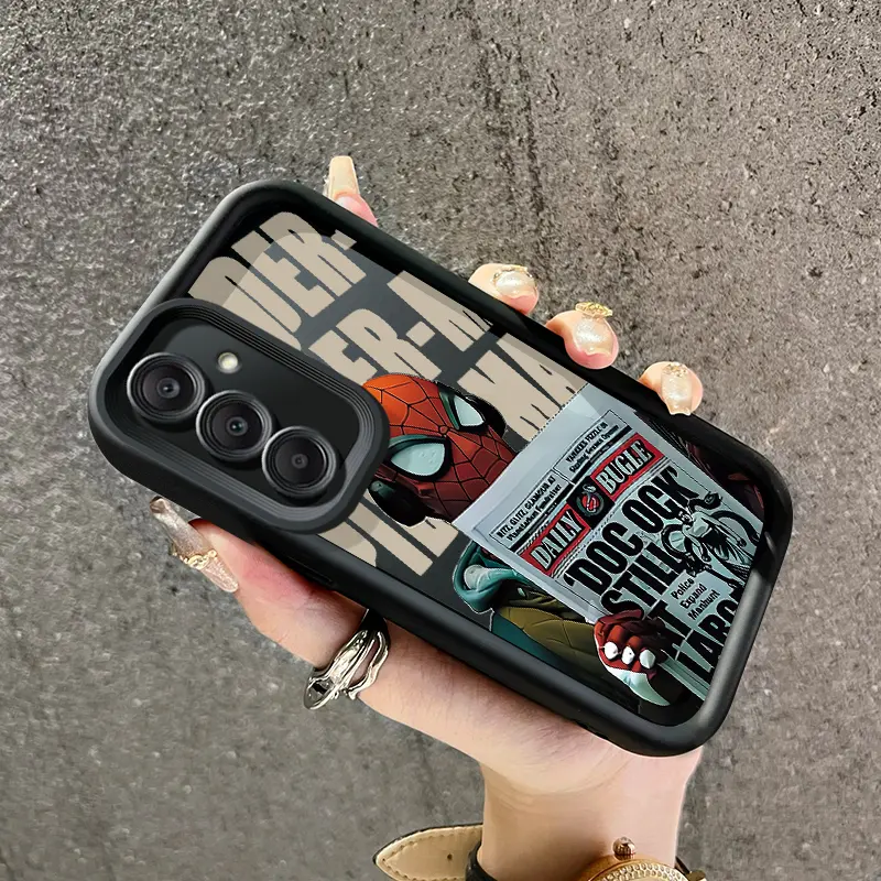 Casing Hp Untuk Samsung A25 Samsung A15 4G A15 5G M15 5G A35 5G A55 5G Case Hp Pola Laba-laba Anime Casing Ponsel Cesing Silikon lembut Kesing pelindung Kasing Anti guncangan