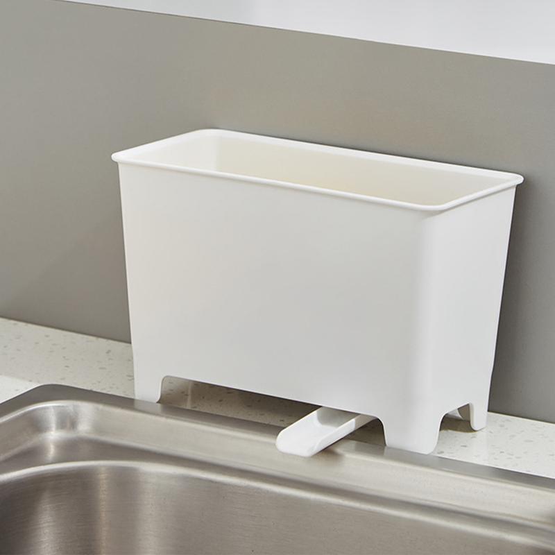 Product Introduction of Kitchen trash can sink kitchen waste drain bucket food residue soup filter drainable trash can storage bucket 12