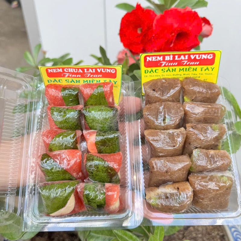 5 Hộp NEM BÌ - NEM CHUA 160g Lai Vung Miền Tây