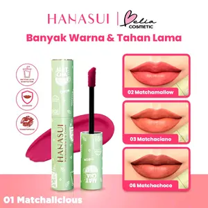 Hanasuimattedorablematcha Tahan Air - Gloss, Lipstick Lipmatte Waterproof