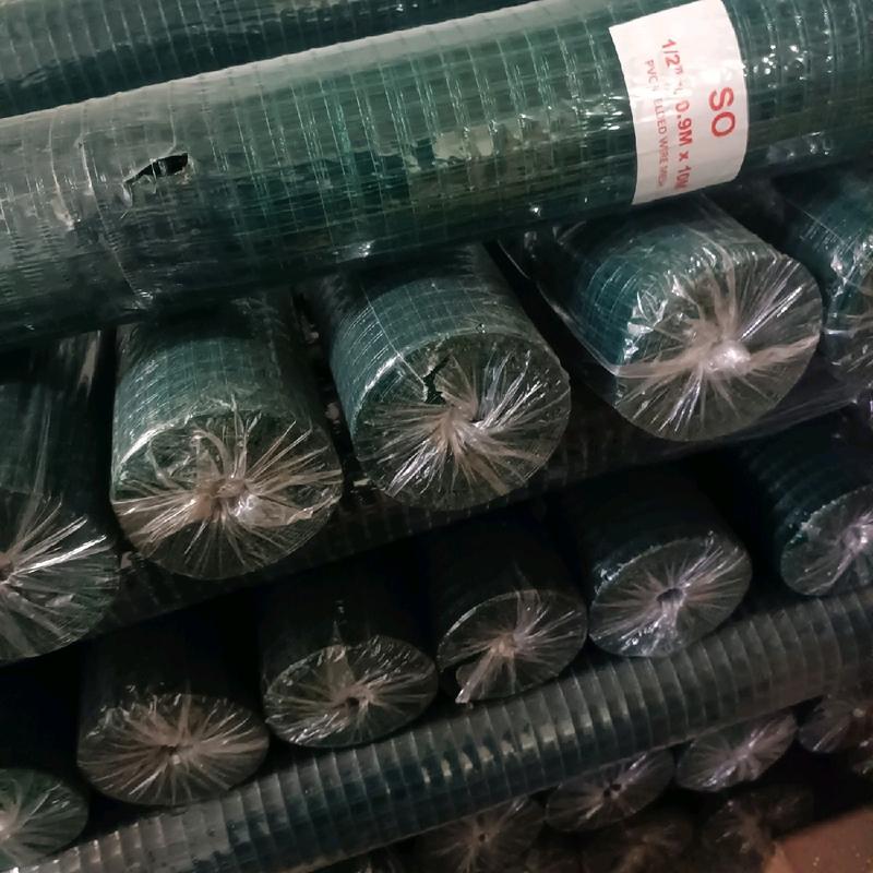 Kawat Loket PVC Hijau/ Kawat / 1/2 Inch/3/4 inch/ 1 Inch 4