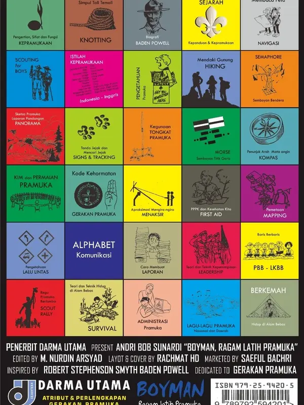 [ASLI] Buku Boyman - Ragam Latih Pramuka 1
