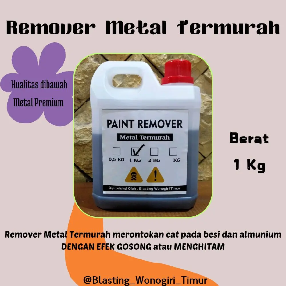 PAINT REMOVER METAL TERMURAH