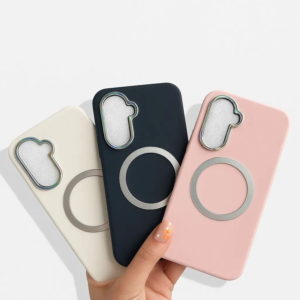 NEW LIQUID MAGSAFE CAMERA PRECISION Compatible case for Samsung A07 A17 A27 A37 A57 A56 A36 A26 A16 A06 4G 5G S24 S24+ S25 S25+ Plus Ultra liquid case lembut Cover Softcase Silikon