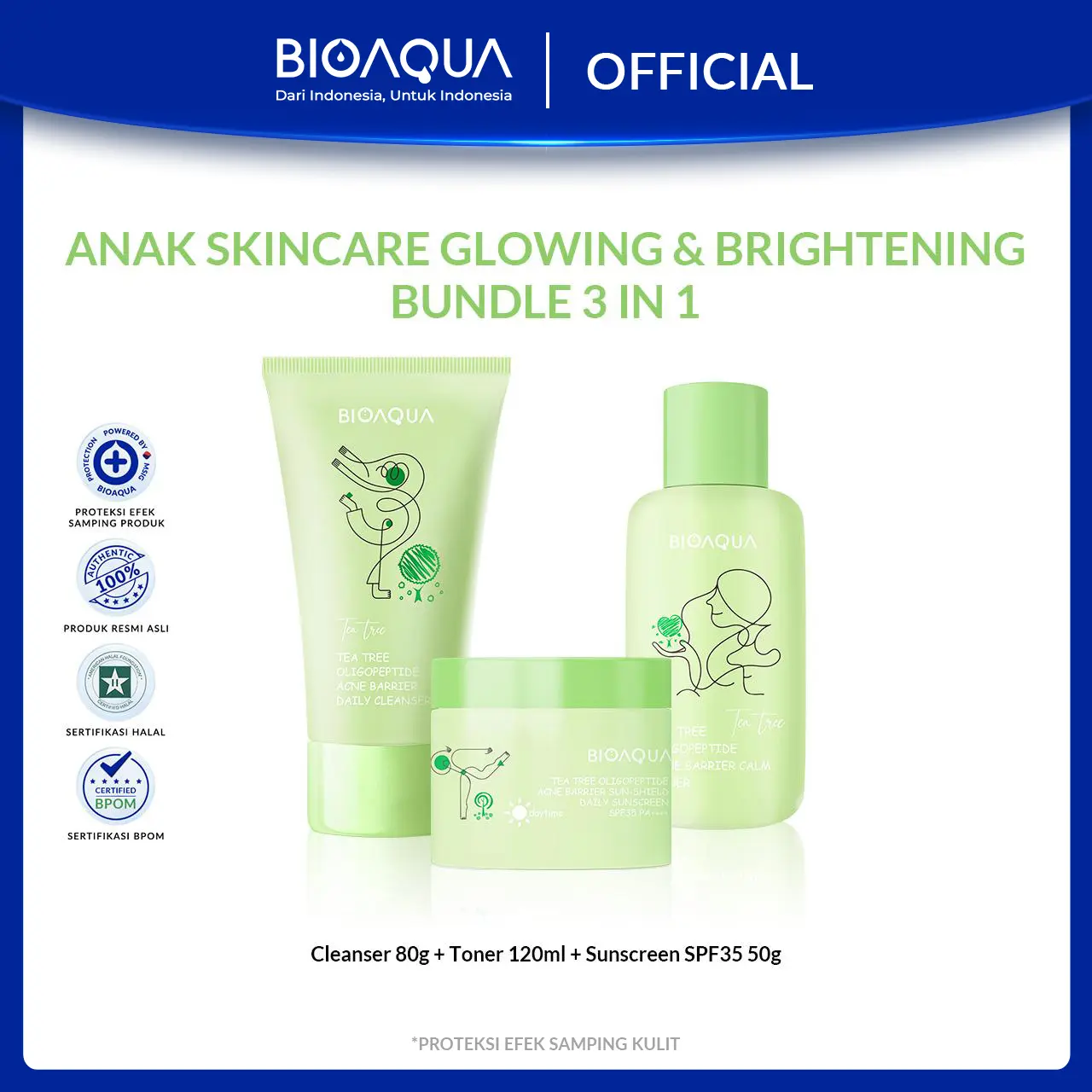 Tea Tree Acne Set 3pcs