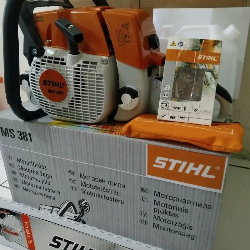 Mesin chainsaw stihl gergaji kayu senso ms 381 bar 25 inch lengkap siap pakai Rantai STIHL 2