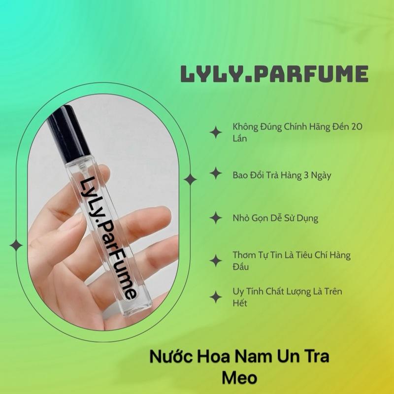  Nước Hoa Nam Un Tra Meo Ngọt Ngào Quyến Rũ Bad Boy Sành Điệu Vanni Hoa LaVender Chiết 10ml 